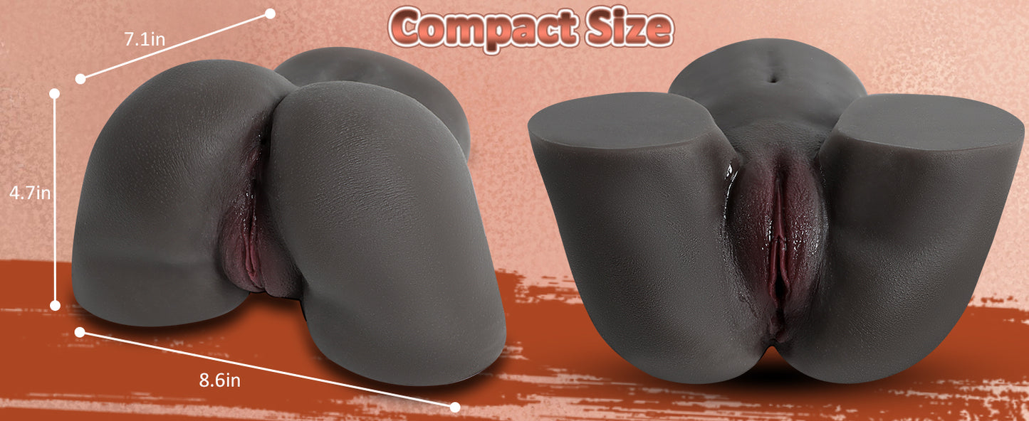 5.5LB Black Sex Doll Male Sex Toys Adult Toys Realistic Butt Flesh Light Male Stroker Sex Toys for Men