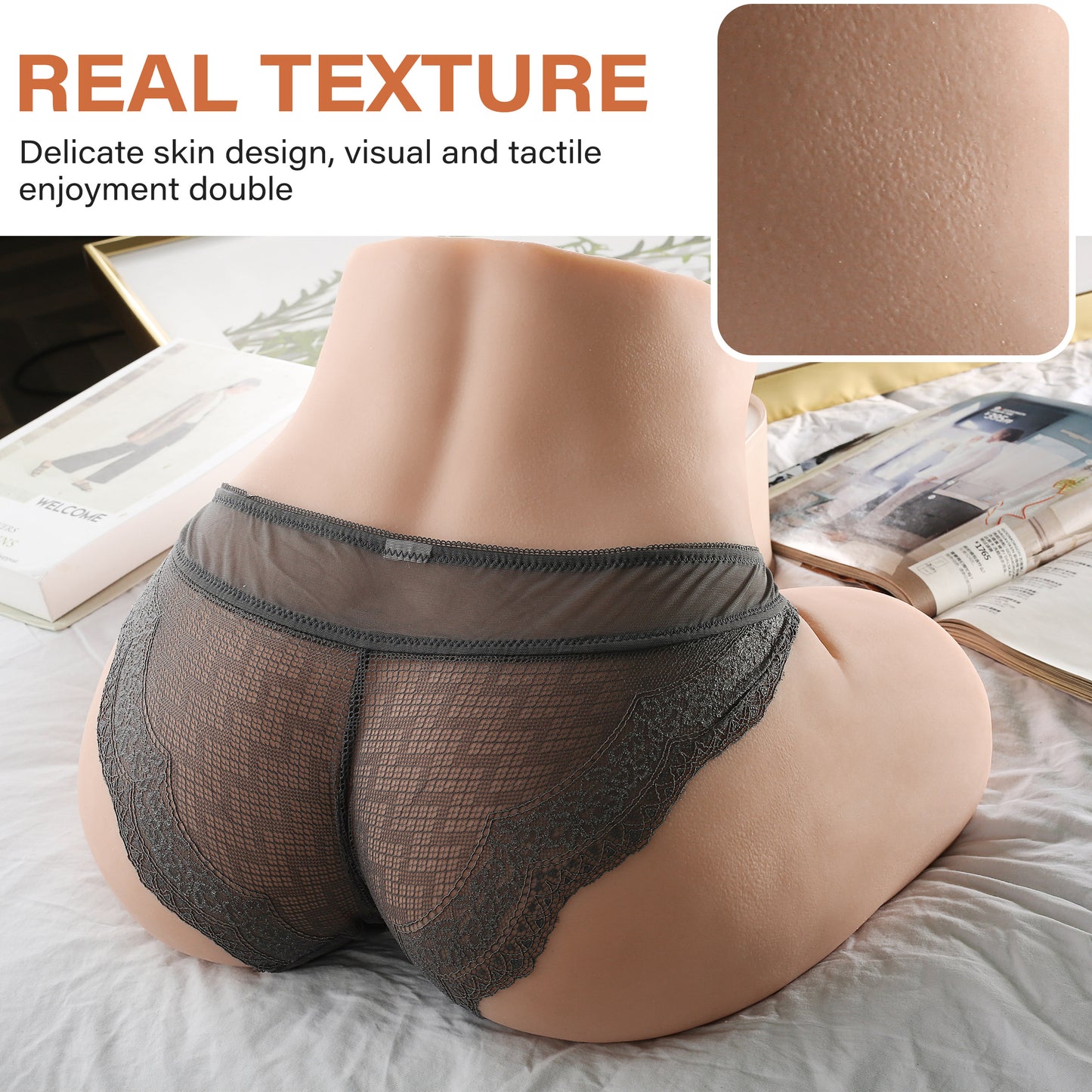 24.25 LB Sex Doll Realistic Big Ass for Vaginal Anal Sex