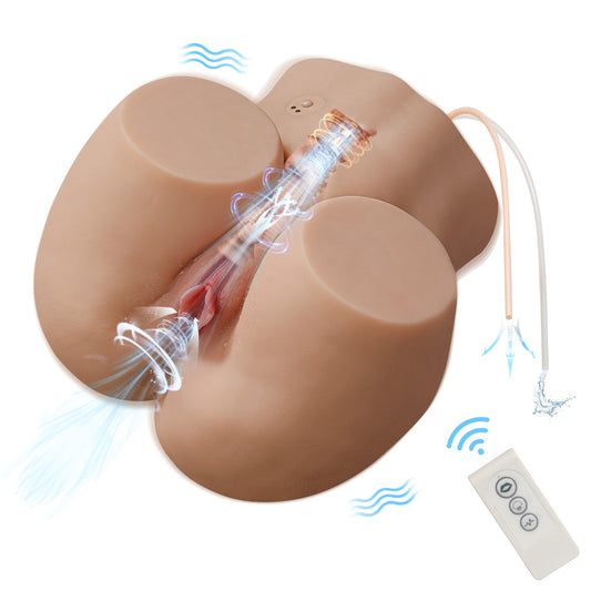 13.5LB Lifelike Sex Doll Male Masturbator with 5 Suction & Vibration Modes, Realistic Male Sex Toys for Men Pleasure