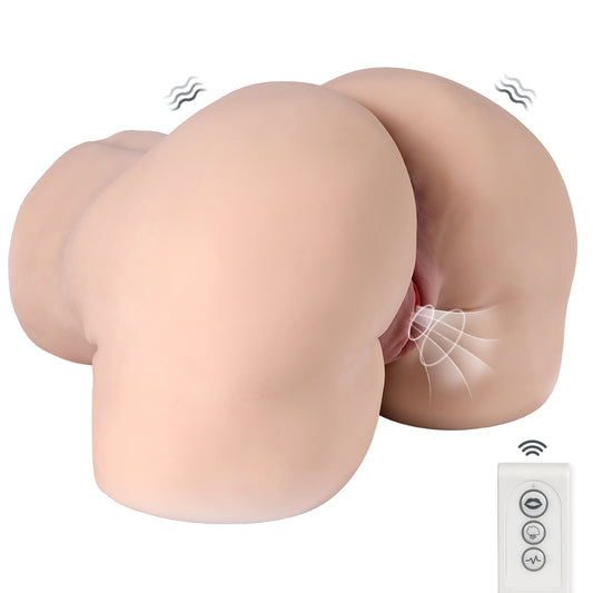 33.73LB Lifelike Sex Doll Male Masturbator with 5 Suction & Vibration Modes, Realistic Male Sex Toys for Men Pleasure