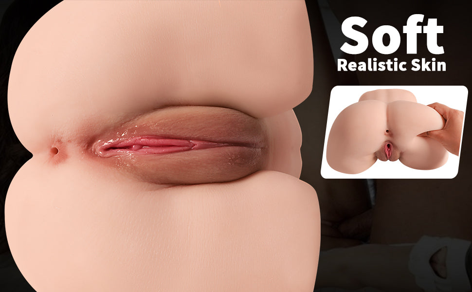 (Down-Sized, 7LB) Male Masturbator Sex Doll Realistic Butt Male Sex Toys for Men Orgasm